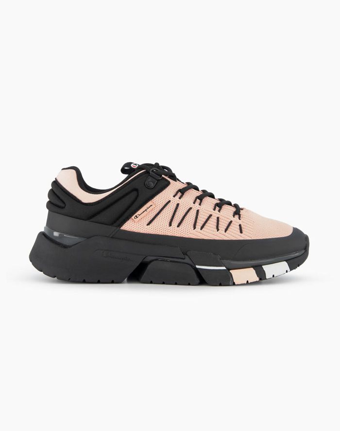 Champion Womens Sneakers NZ - Lander XTreme Black/Beige ( 0493-DOWIB )